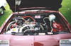 Modified Chevette engine bay