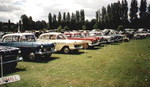 Row of early Victors