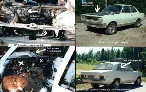 Pekka Sivula's 1969 Viva GT 'Mk 1.5'. Pekka has recently restored it. Note those 340 Volvo seats.