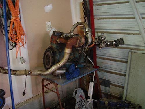 Turbocharged OHV Viva engine